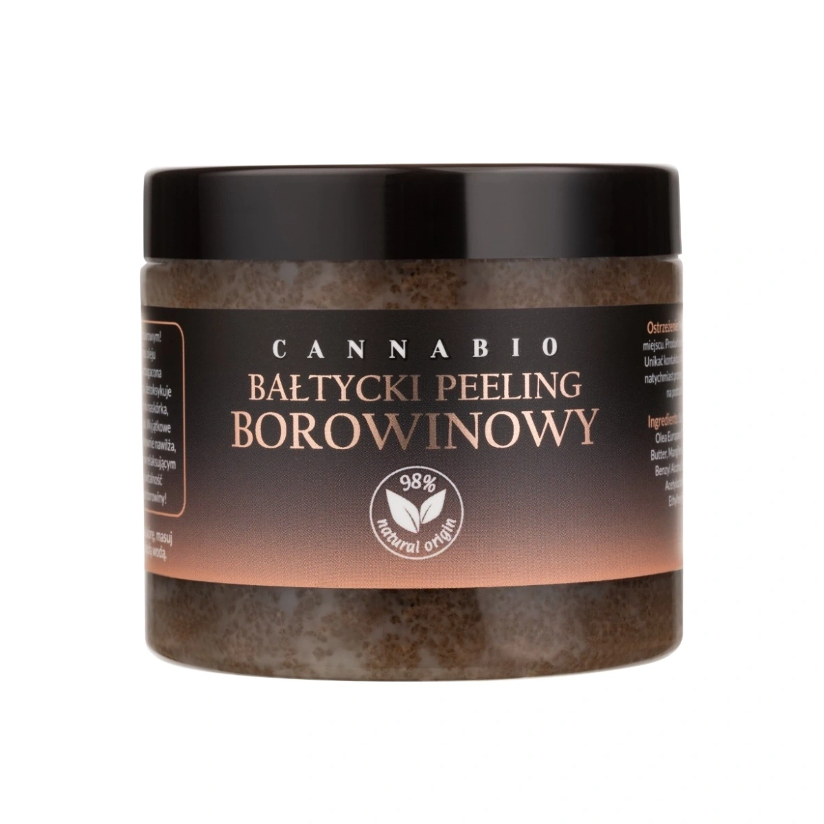 Bałtycki peeling borowinowy Cannabio