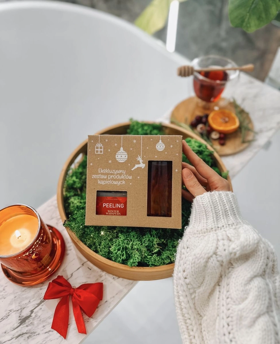 Cannabio Winter Whispers - zestaw kosmetyków kąpielowych