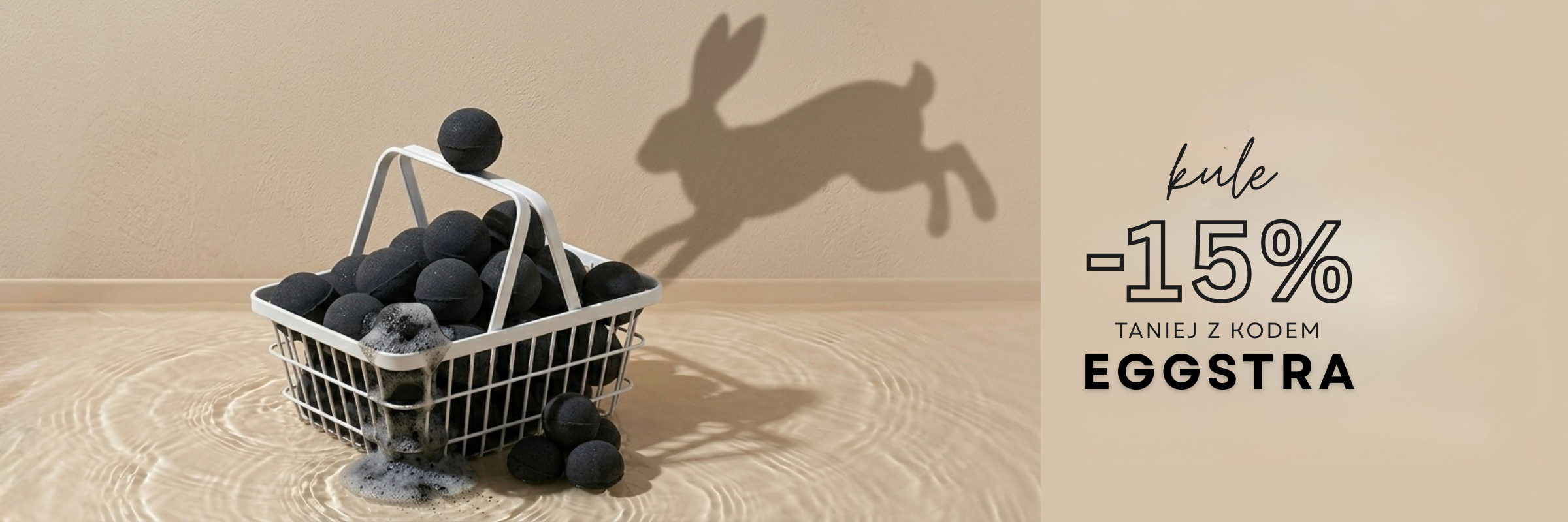 Bałtyckie kule węglowe w koszyku.